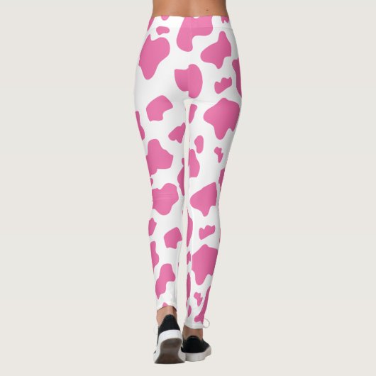 Leggings Impression de l'animal de compagnie Cube Strawberr (Dos)