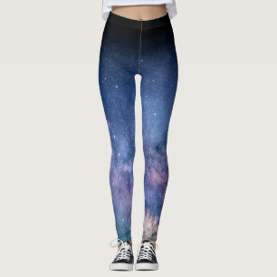 Leggings Impression de l'espace de galaxie