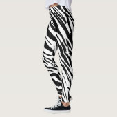 Leggings impression de peau animale  (Gauche)
