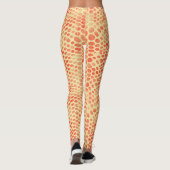 Leggings Impression de serpent aquarelle (Dos)