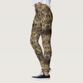 Leggings Impression de serpent Brown (Gauche)