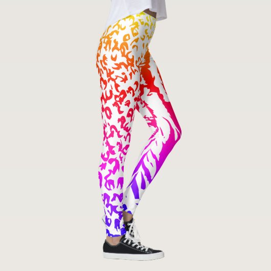 Leggings Impression de tigre (Droite)