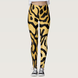 Leggings Impression de tigre royal de luxe Vêtements de s