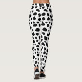 Leggings Impression De Vache, Motif De Vache, Spots De Vach (Dos)