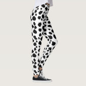 Leggings Impression De Vache, Motif De Vache, Spots De Vach (Droite)