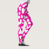 Leggings Impression de vache rose (Droite)