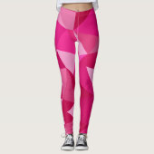 Leggings Impression demi-ton géométrique tendance (Devant)