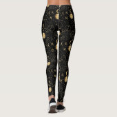 Leggings Impression du zodiaque mystique (Dos)
