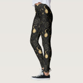 Leggings Impression du zodiaque mystique (Gauche)