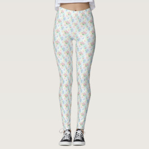 Leggings Impression élégante de papillon sans couture