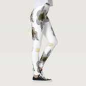 Leggings Impression en gris (Droite)