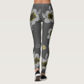 Leggings Impression en gris (Dos)