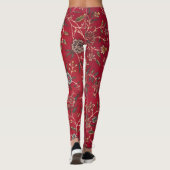 Leggings Impression florale vintage (Dos)