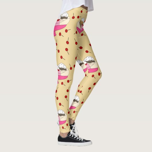 Leggings Impression fractionnée de banane (Droite)