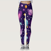 Leggings Impression Galaxy (Devant)