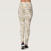 Leggings Impression Gold Zebra (Dos)