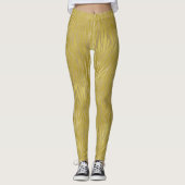 Leggings Impression Gold Zebra (Devant)