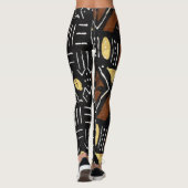 Leggings Impression graphique Afrocentrique (Dos)