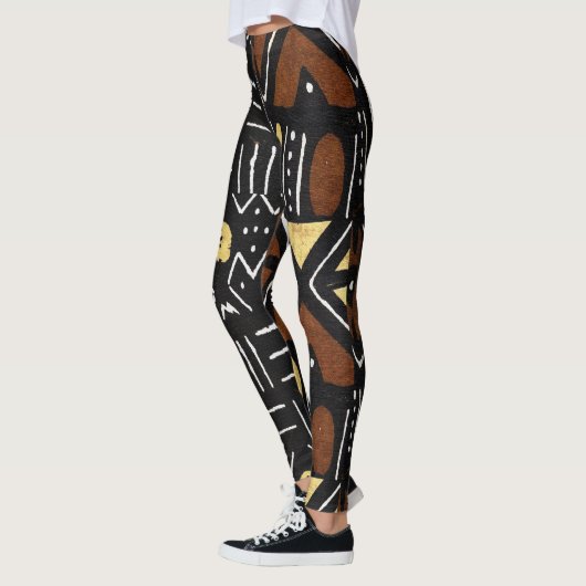 Leggings Impression graphique Afrocentrique (Gauche)
