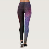 Leggings Impression graphique couleur arc-en-ciel (Dos)
