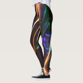 Leggings Impression graphique Laser Light Lines (Gauche)