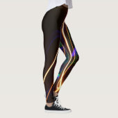 Leggings Impression graphique Laser Light Lines (Droite)