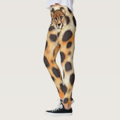 Leggings Impression Guépard Puissance (Gauche)