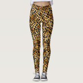 Leggings Impression guépard sauvage classique (Devant)