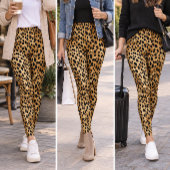 Leggings Impression guépard sauvage classique