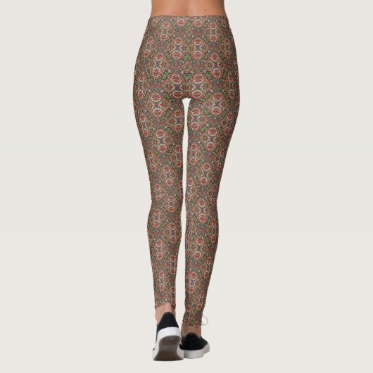 Leggings Impression indienne (Dos)