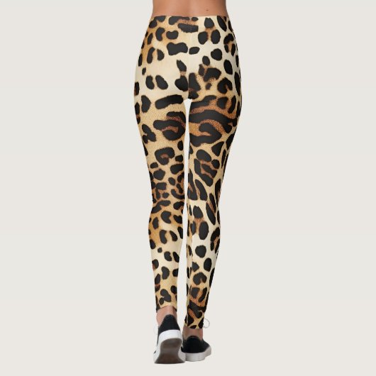 Leggings Impression léopard (Dos)