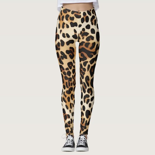 Leggings Impression léopard (Devant)