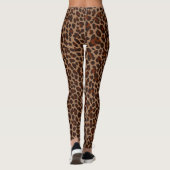 Leggings Impression léopard foncé (Dos)