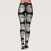 Leggings Impression pleine lune (Dos)