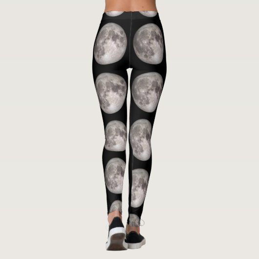 Leggings Impression pleine lune (Dos)