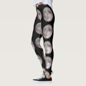 Leggings Impression pleine lune (Gauche)
