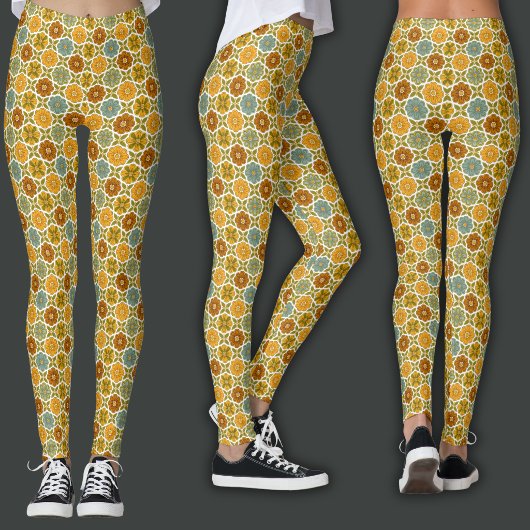Leggings Impression Rétro | Chic Rétro