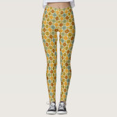 Leggings Impression Rétro | Chic Rétro (Devant)