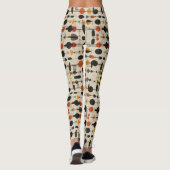 Leggings Impression Rétro | Ère Atomique (Dos)
