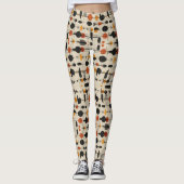 Leggings Impression Rétro | Ère Atomique (Devant)