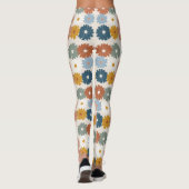 Leggings Impression Rétro | Floral Pastel (Dos)