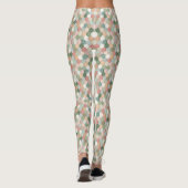 Leggings Impression Rétro | Nid d'abeille (Dos)