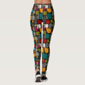 Leggings Impression Rétro | Vitrail (Dos)