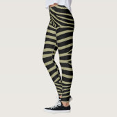 Leggings Impression Sage Green Zebra (Gauche)