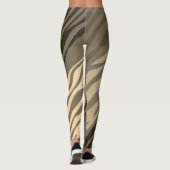 Leggings Impression Sepia Zebra (Dos)