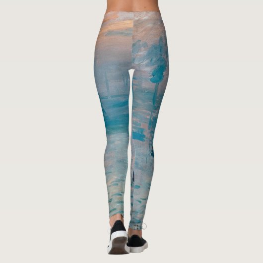 Leggings Impression Sunrise Claude Monet (Dos)
