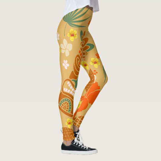 Leggings Impression Tiki (Droite)