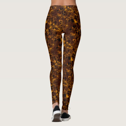 Leggings Impression Tortoise Brown (Dos)