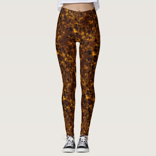 Leggings Impression Tortoise Brown (Devant)