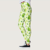 Leggings Impression Tout-En Citron (Gauche)